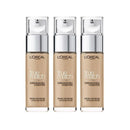 3x L'Oreal Paris True Match Liquid Foundation 3.N Neutral Undertone