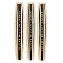 Three bottles of 'Volume Million Lashes' mascara on a white background