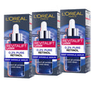 3x L'Oreal Revitalift Laser Pure Retinol Night Serum 30ml