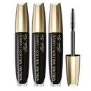 3x L'Oreal Paris Volume Million Lashes Mascara Balm Noir Black 9ml