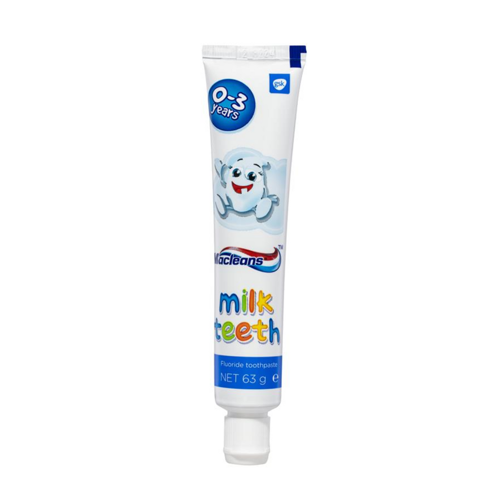 Shop Online Makeup Warehouse - Macleans Milk Teeth Toothpaste 63g 0-3 years