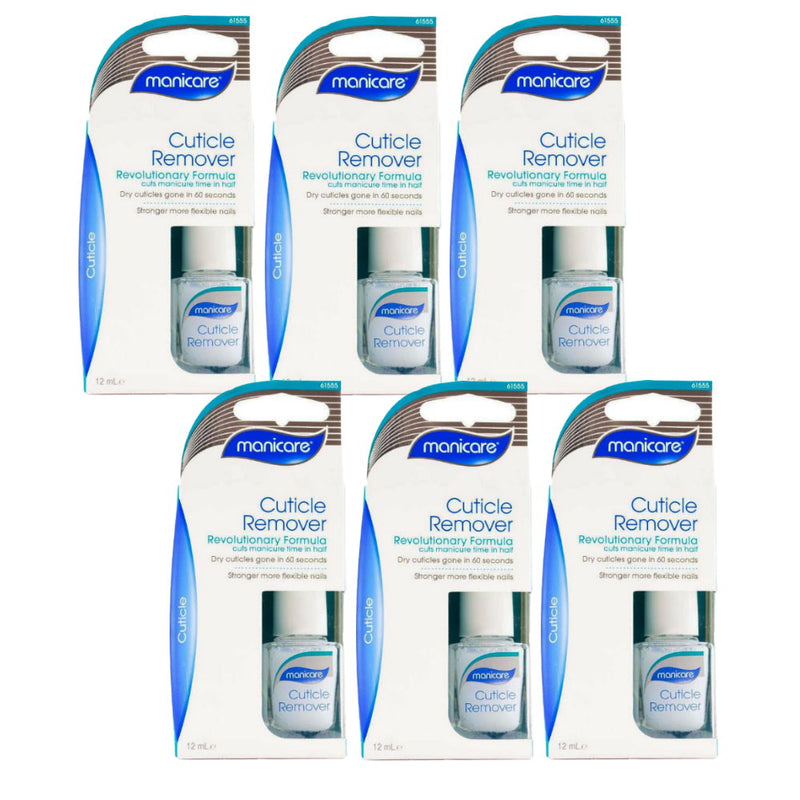 6x Manicare Cuticle Remover 12ml