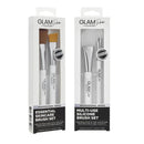 2pk Set Manicare Glam Pro Essential Skincare Brush Set + Silicone Brush Set