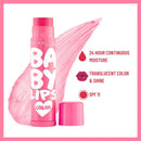 3x Maybelline Baby Lips Loves Colour Lip Balm Pink Lolita 4g