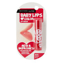 3x Maybelline Baby Lips Loves Colour Lip Balm Berry Crush 4g