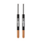 2x Maybelline Brow Natural Duo Define & Fill Duo Light Brown (Carded)