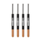 4x Maybelline Brow Natural Duo Define & Fill Duo Light Brown (Carded)