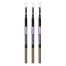 3x Maybelline Brow Ultra Slim Eyebrow Pencil - 01 Blonde