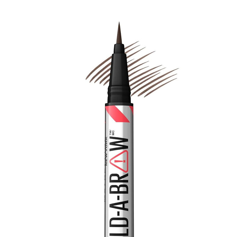 Maybelline Build A Brow 2 in 1 Pen Sealing Gel Eyebrow 260 Deep Brown