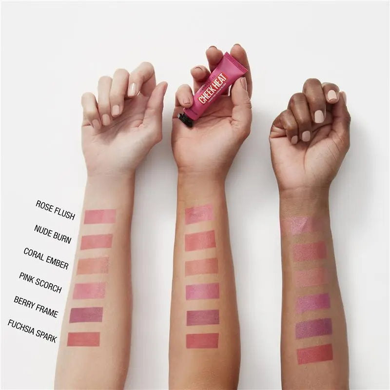 Maybelline Cheek Heat Sheer Gel Cream Blush 8ml 25 Fuchsia Spark