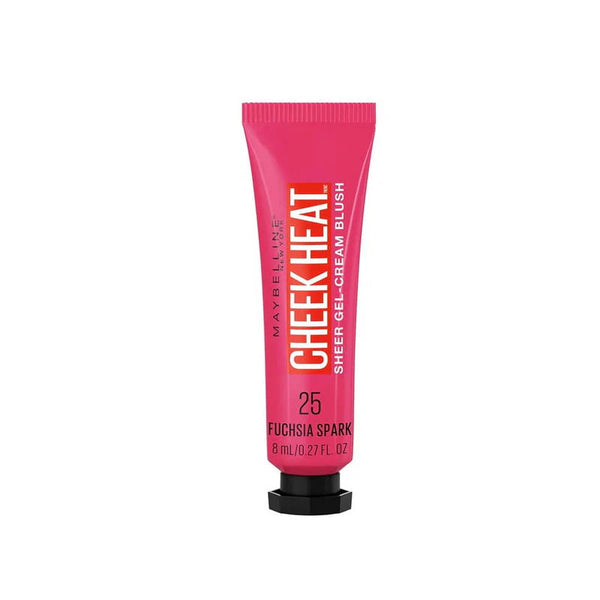 Maybelline Cheek Heat Sheer Gel Cream Blush 8ml 25 Fuchsia Spark