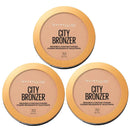 3x Maybelline City Bronzer & Contour Powder 8g 200 Medium Cool