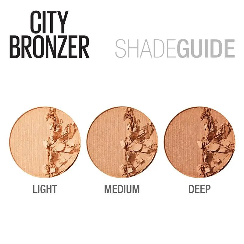 Maybelline City Bronzer & Contour Powder 8g 200 Medium Cool