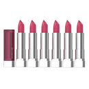 6x Maybelline Colour Sensational The Creams Lipstick 020 Pink and Proper