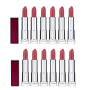 12x Maybelline Color Sensational Smoked Roses Lipstick 340 Blushed Rose 4.4g