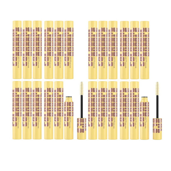 24x Maybelline Colossal Bubble Washable Mascara - Black