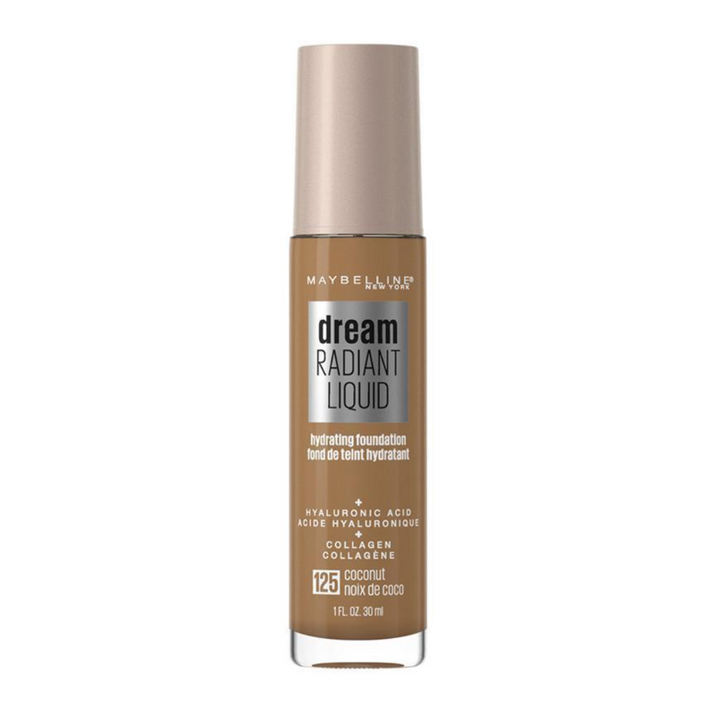 2x Maybelline Dream Radiant Liquid Foundation 30mL 125 Coconut