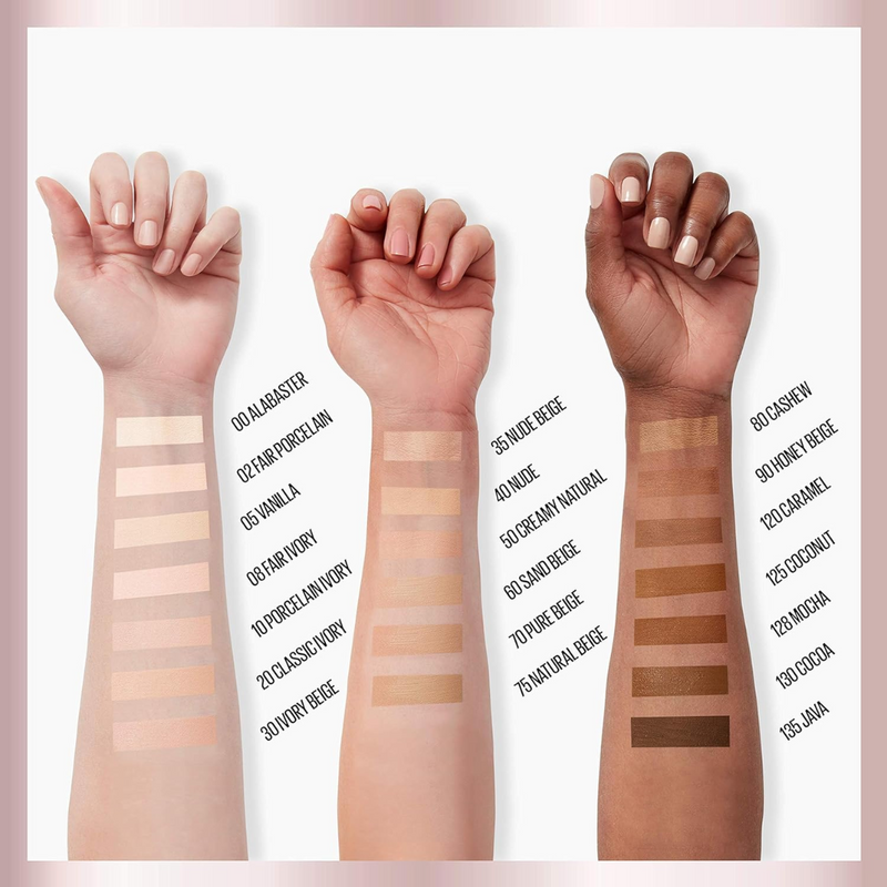 2x Maybelline Dream Radiant Liquid Foundation 30mL 125 Coconut