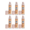 6 x Maybelline Dream Radiant Liquid Hydrating Foundation 70 Pure Beige (carded)