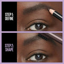 6x Maybelline Express Brow Eyebrow Shaping Pencil Deep Brown