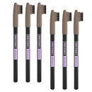 6x Maybelline Express Brow Shaping Pencil 03 Soft Brown