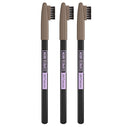 3x Maybelline Express Brow Shaping Pencil 03 Soft Brown
