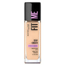 3x Maybelline Fit Me Dewy Smooth Foundation 110 Porcelain 30ml