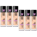 6x Maybelline Fit Me Dewy and Smooth Liquid Foundation - 115 Ivory