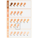 3x Maybelline Fit Me Dewy Smooth Foundation 30ml 125 Nude Beige (carded)