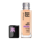 3x Maybelline Fit Me Dewy Smooth Foundation 30ml 125 Nude Beige (carded)