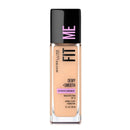 3x Maybelline Fit Me Dewy Smooth Foundation 30ml 125 Nude Beige (carded)