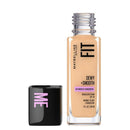 12x Maybelline Fit Me Dewy Smooth Foundation 128 Warm Nude 30ml