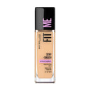 12x Maybelline Fit Me Dewy Smooth Foundation 128 Warm Nude 30ml