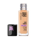 3x Maybelline Fit Me Dewy and Smooth Liquid Foundation 30ml 225 Medium Buff