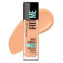 6x Maybelline Fit Me Matte Poreless Foundation 30ml 245 Classic Beige