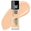 Maybelline Fit Me Matte Poreless Mattifying Liquid Foundation 30ml 120 Classic Ivory