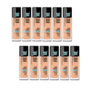 12x Maybelline Fit Me Matte Poreless Foundation 242 Light Honey 30ml