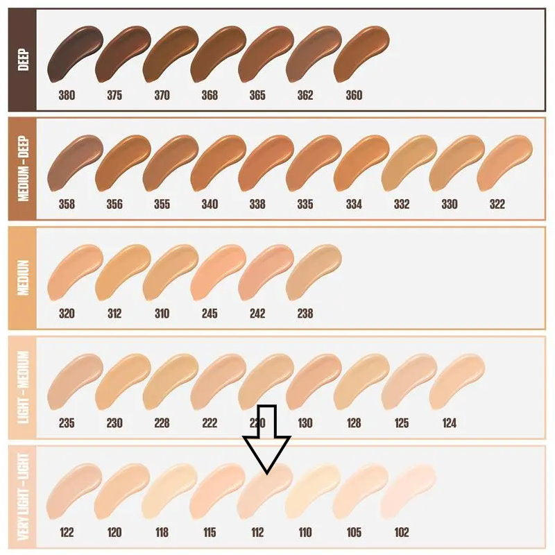 3x Maybelline Fit Me Matte Poreless Mattifying Liquid Foundation 30ml 112 Natural Ivory