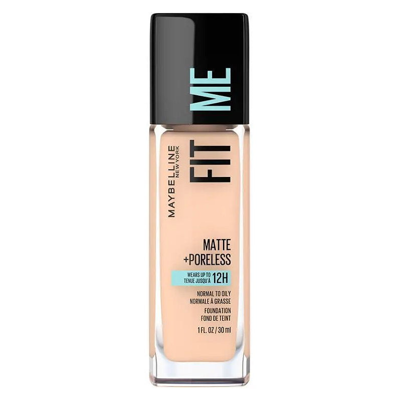 Maybelline Fit Me Matte Poreless Mattifying Liquid Foundation 30ml 115 Ivory