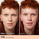 3x Maybelline Fit Me Matte Poreless Mattifying Liquid Foundation 30ml 115 Ivory