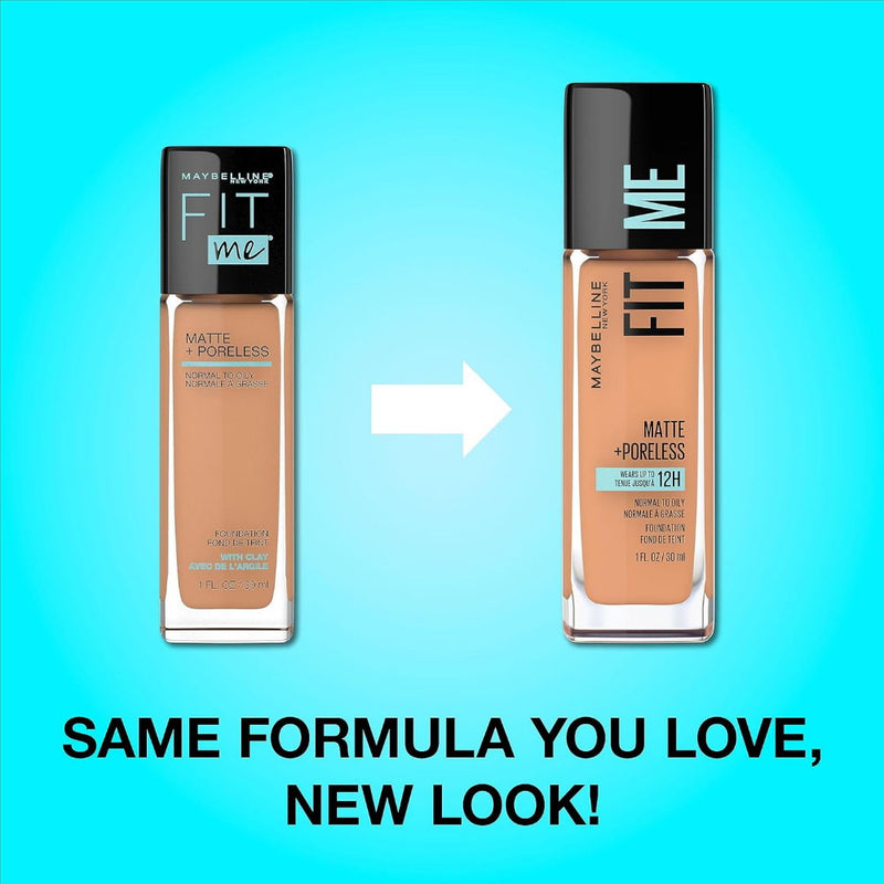 Maybelline Fit Me Matte Poreless Mattifying Liquid Foundation 30ml 115 Ivory