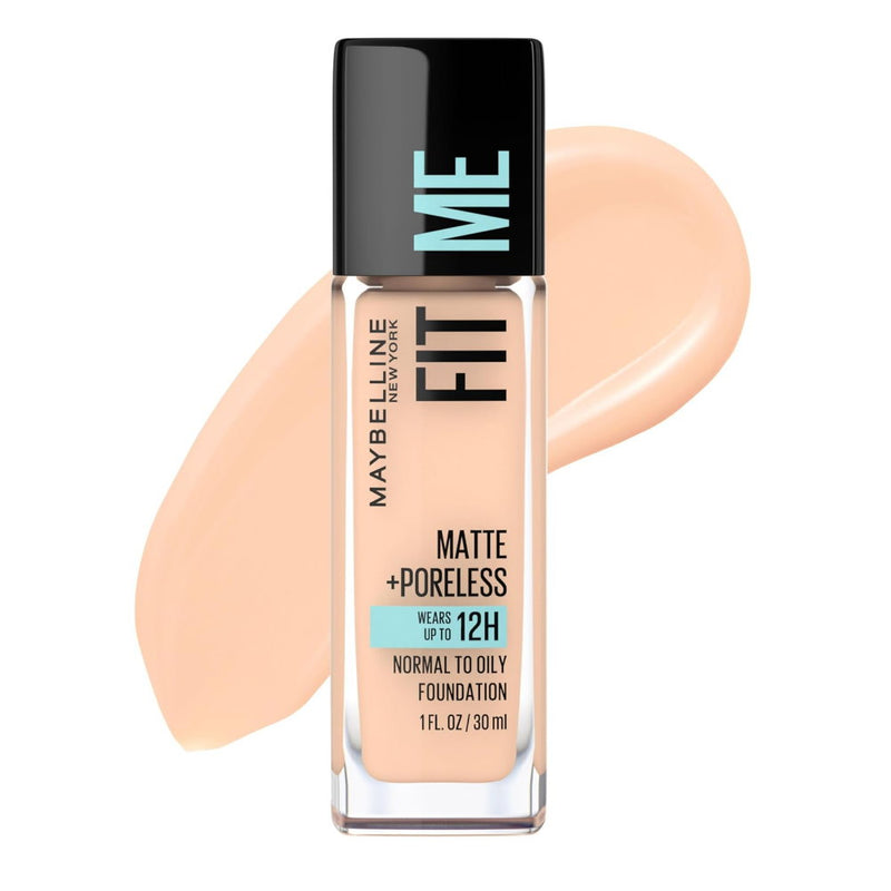 Maybelline Fit Me Matte Poreless Mattifying Liquid Foundation 30ml 115 Ivory