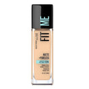 3x Maybelline Fit Me Matte Poreless Mattifying Liquid Foundation 30ml 120 Classic Ivory
