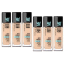 6x Maybelline Fit Me Matte & Poreless Mattifying Liquid Foundation 122 Creamy Beige