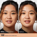 3x Maybelline Fit Me Matte & Poreless Mattifying Liquid Foundation 30ml 130 Buff Beige