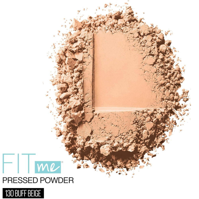 6x Maybelline Fit Me Matte & Poreless Pressed Powder 8.5g 130 Buff Beige