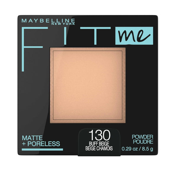 Maybelline Fit Me Matte & Poreless Pressed Powder 8.5g 130 Buff Beige