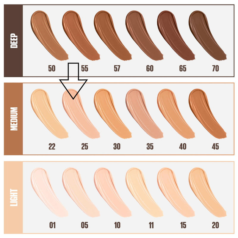 Maybelline Fit Me Natural Coverage Concealer 6.8ml 25 Medium