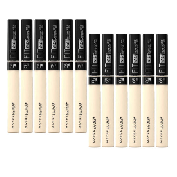 12x Maybelline Fit Me Natural Coverage Concealer 6.8ml 05 Ivory