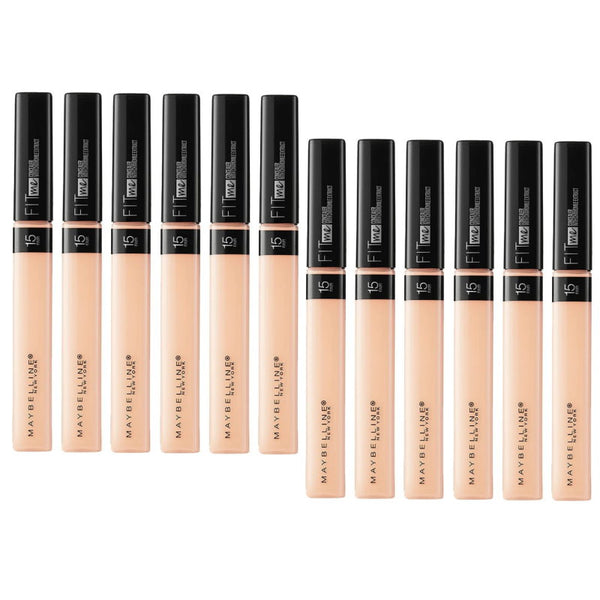 12x Maybelline Fit Me Natural Coverage Concealer 6.8ml 15 Fair
